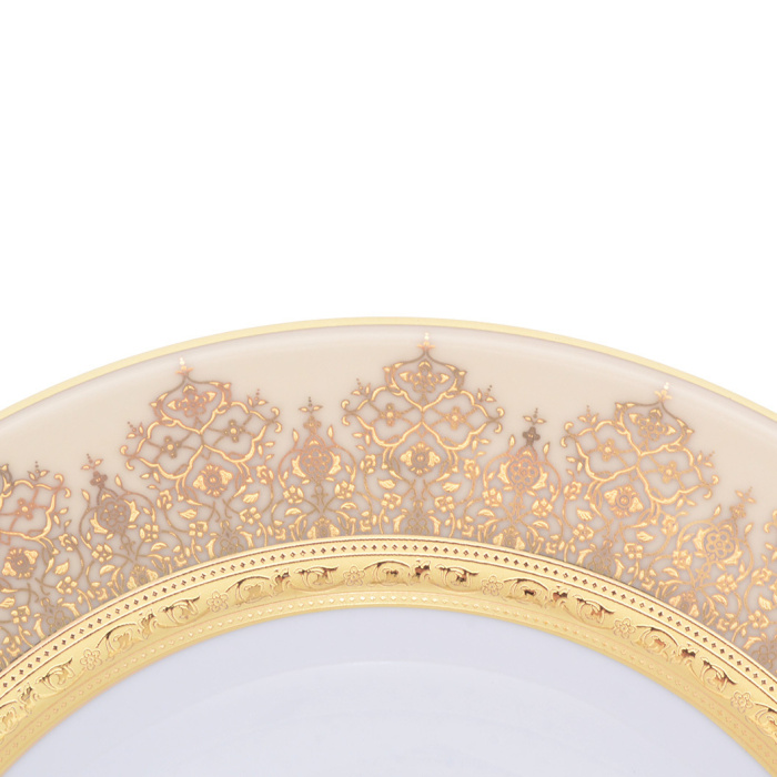 Набор глубоких тарелок Falkenporzellan "Constanza Marakesh Cream Gold" на 6 персон