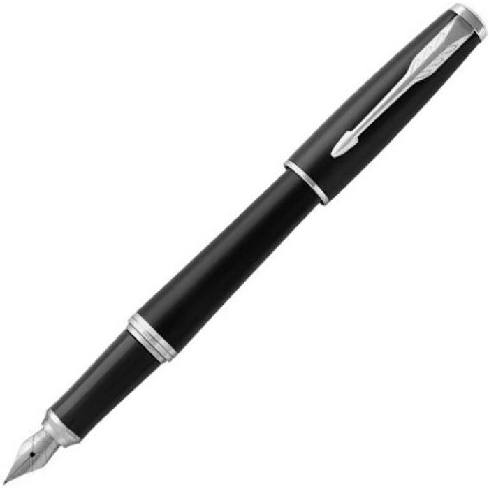 Ручка перьевая "Urban Core" Muted Black CT F