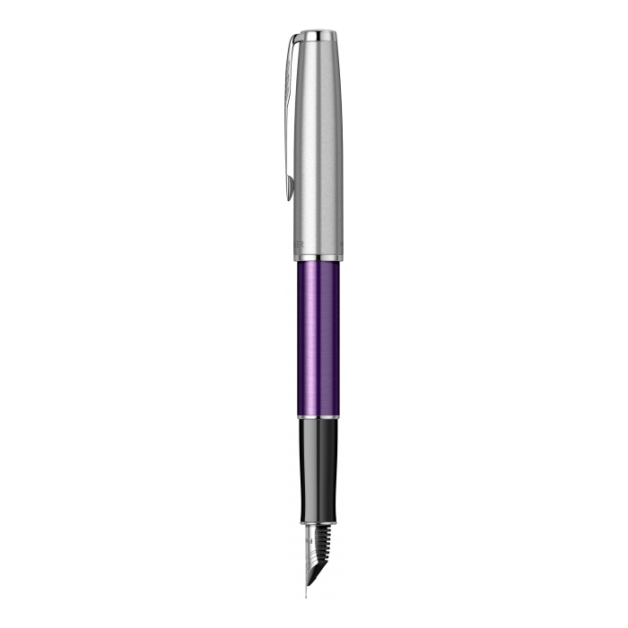 Перьевая ручка Parker Sonnet Essentials Violet SB Steel CT, перо F