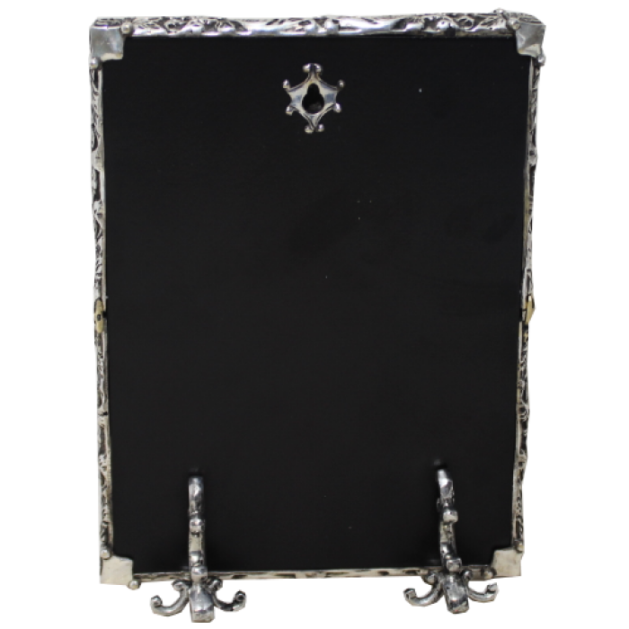 Икона с художественным литьем "Николай Чудотворец" малая