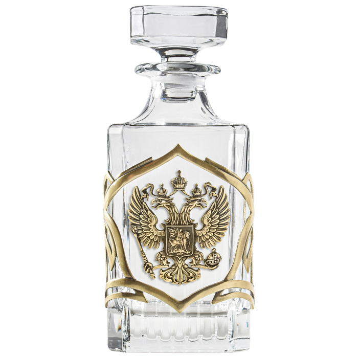 Набор для водки "Герб РФ" на 2 персоны