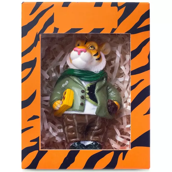 Елочная игрушка "Тигр. Шахматист"