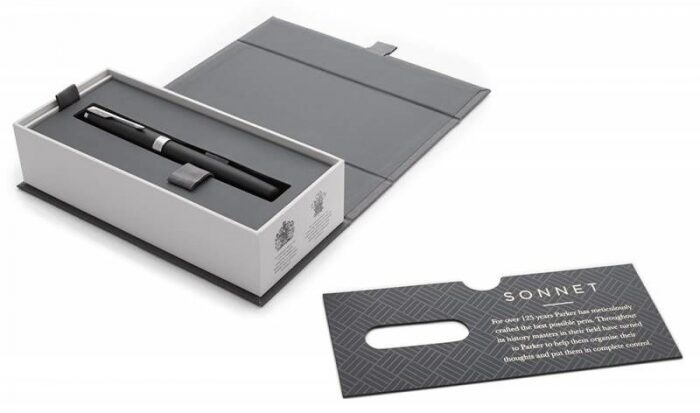 Ручка перьевая "Sonnet Core" Matte Black CT F