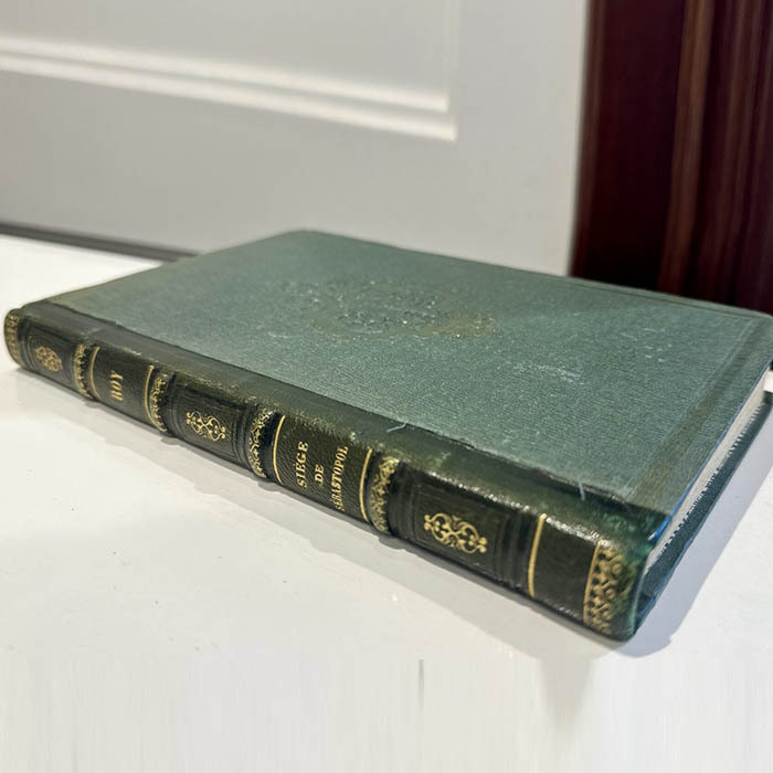 Книга «История осады Севастополя». Рой Ж.Ж.Э., Париж, Alfred Mame et Fils, 1856 год