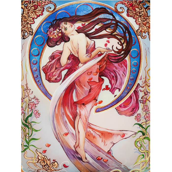 Шкатулка "Дива" Корсакова, Федоскино
