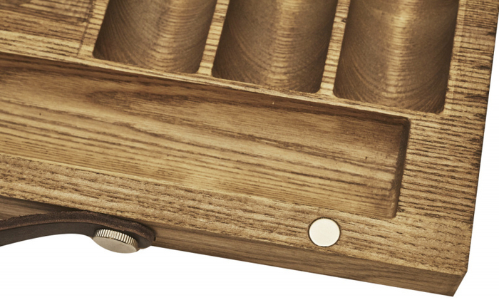 Кейс из ясеня на 500 фишек для покера