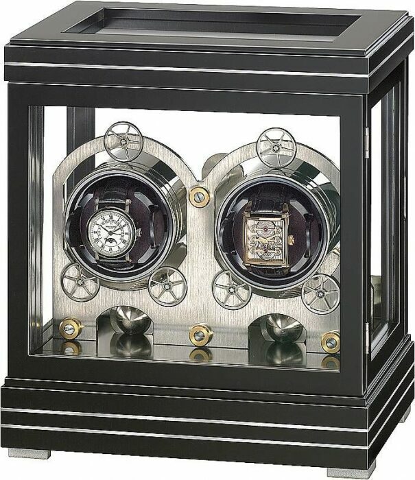 Шкатулка для подзавода часов "Rotalis II" Black