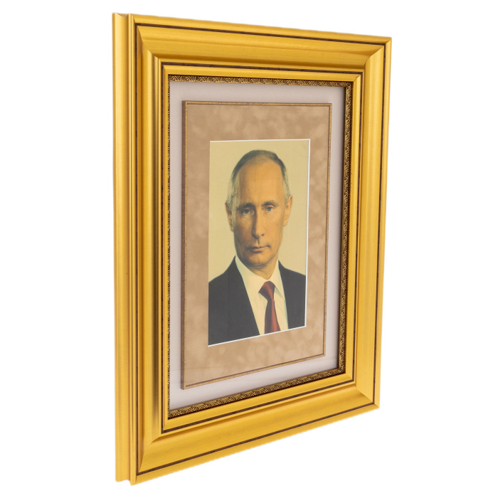 Картина на золоте "Владимир Владимирович Путин"