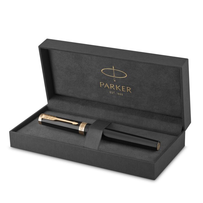Ручка перьевая Parker "Ingenuity Black GT"