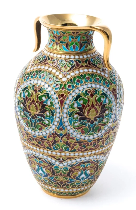Амфора (витражная эмаль)